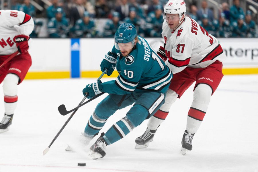 Евгений Свечников. Фото: REUTERS/Stan Szeto-USA TODAY Sports