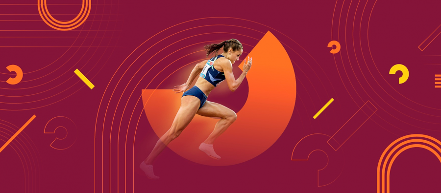 Полина Миллер на афише финала "Королевы российского спорта"