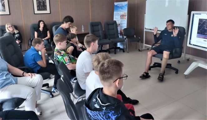 Сборы в реабилитационном центре "Журавлики"