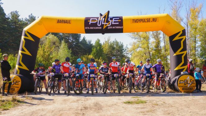 Веломарафон "Пульс" в Барнауле. Фото предоставлено организаторами