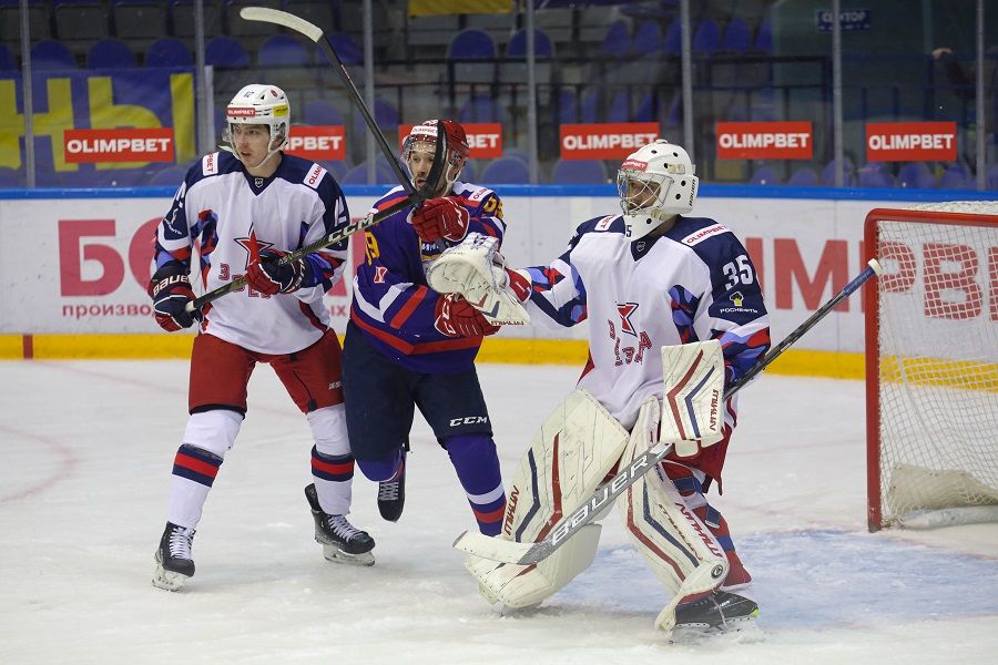  «Химик» на своем льду проиграл «Звезде». Фото: ВХЛ