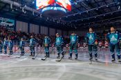 Хоккеисты «Динамо-Алтая» достойно провели матч против воскресенского «Химика»