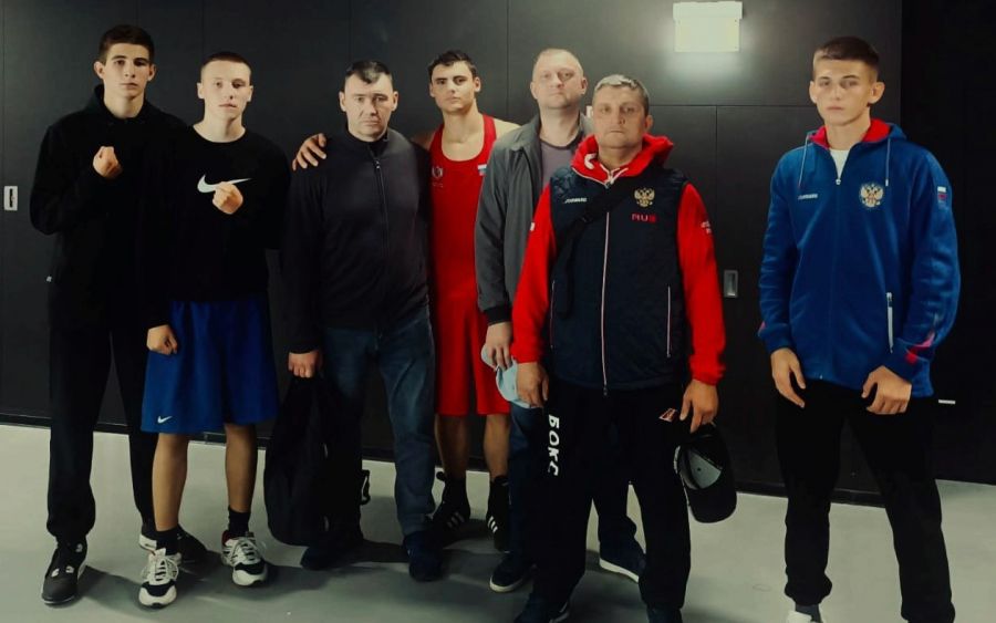 Делегация алтайских спортсменов на Мемориале Лагутина