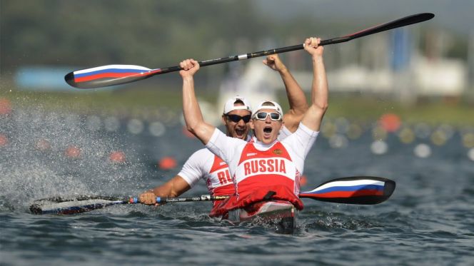 Это триумф! Александр Дьяченко и Юрий Постригай - олимпийские чемпионы! 