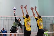 Волейболисты «Университета» в трёх партиях уступили «Тюмени» и завершили своё участие в Кубке России