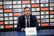 Пресс-конференция главных тренеров после матча чемпионата ВХЛ «Зауралье» - «Динамо-Алтай»