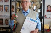 Барнаулец Евгений Сахаров – серебряный призёр чемпионата Европы по 100-клеточным шашкам среди глухих спортсменов.