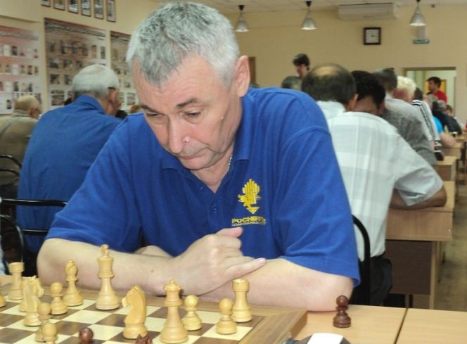 Виктор Гемпель - победитель шахматного турнира VIII Спартакиады пенсионеров России. Фото из архива Федерации шахмат Алтайского края