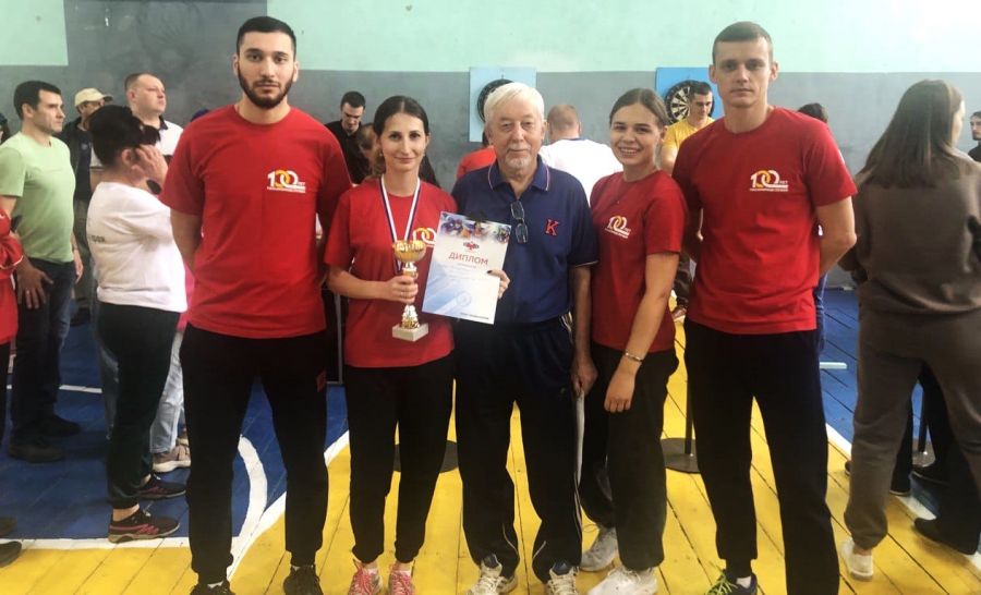 Призеры соревнований спартакиады госслужащих-2023 по дартсу