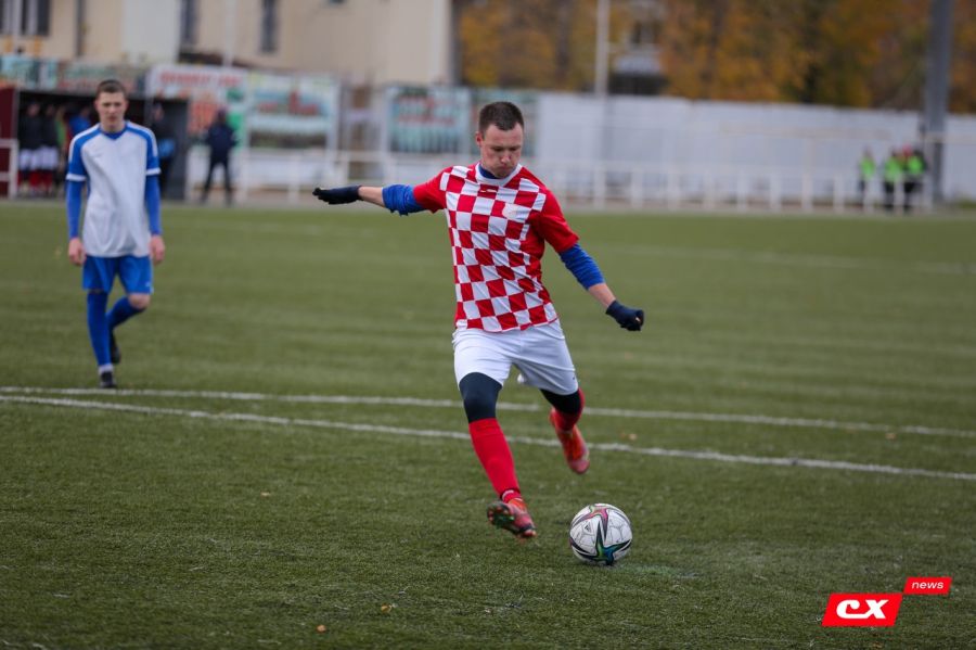 Победный пенальти Артёма Саблина. Фото: Владимир Мартынов/CX News