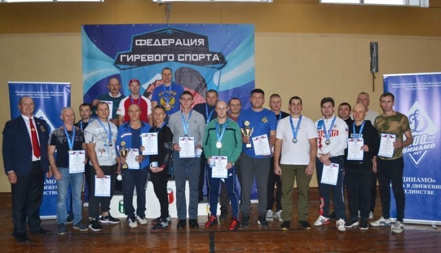 В Барнауле определили лучших гиревиков - участников краевой Спартакиады ВФСО «Динамо»