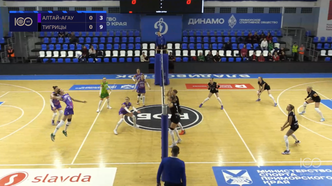 Волейболистки «Алтая-АГАУ» в стартовом матче Высшей лиги «Б» уступили «Амурским тигрицам» из Хабаровска – 0:3