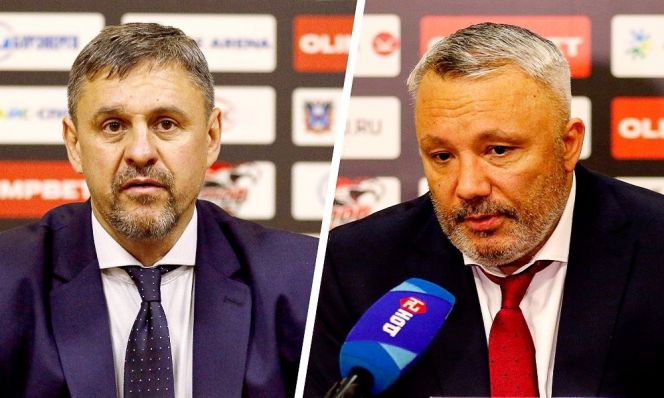 «Надеюсь, вернули уверенность». Пресс-конференция главных тренеров после матча чемпионата ВХЛ «Ростов» - «Динамо-Алтай»