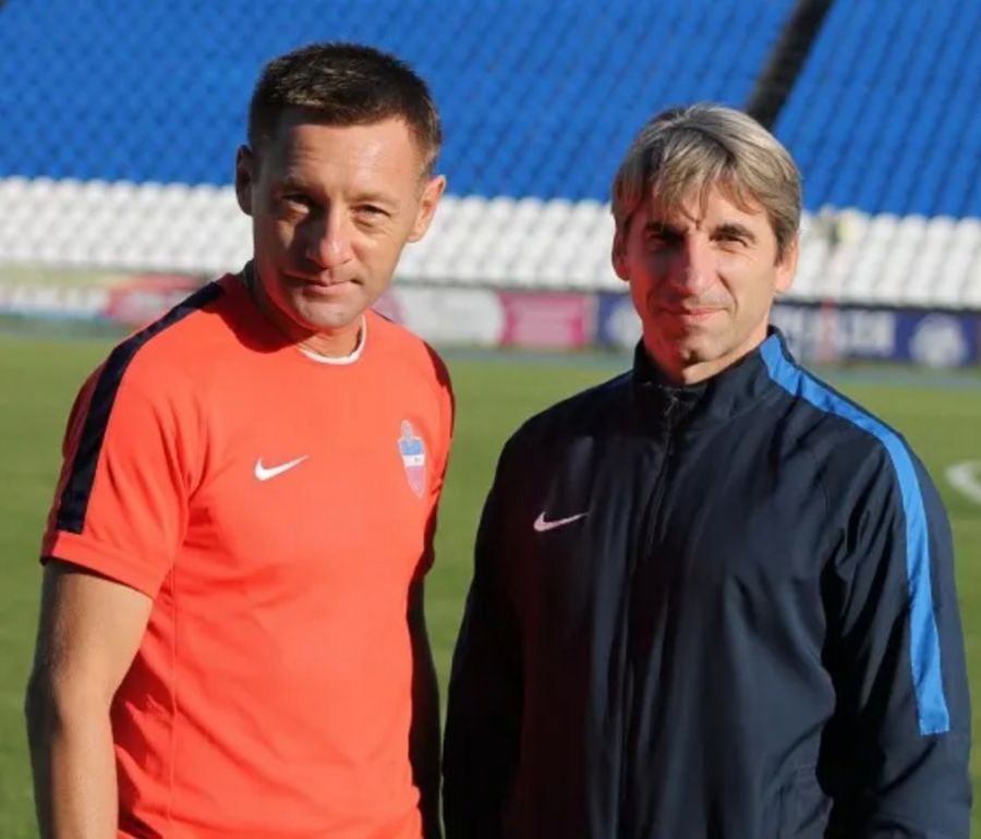 Анатолий Панченко с легендарным спартаковцем Андреем Тихоновым