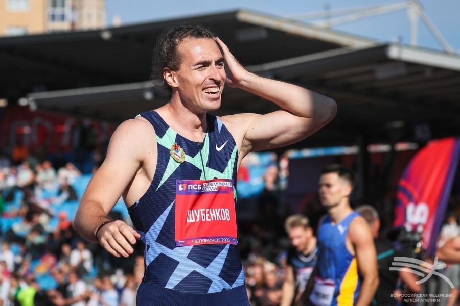 Сергей Шубенков  на чемпионате России-2023. Фото: ВФЛА