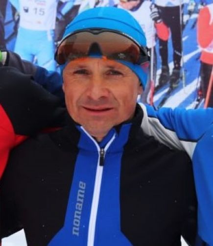 Андрей Воронков, неоднократный чемпион сельских олимпиад по лыжным гонкам