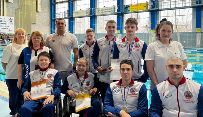 Пловцы Алтайского края стали вторыми в командном зачёте на Кубке России (спорт лиц с ПОДА) в Раменском 