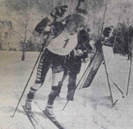 Двукратный чемпион сельской олимпиады по биатлону Виталий Неустроев из Змеиногорского района. Фото: "Алтайская правда"