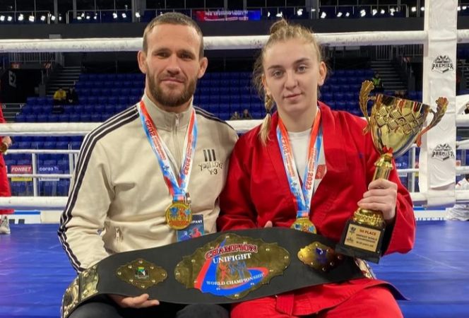 Татьяна Девятова с тренером Иваном Соловьевым. Фото из личного архива спортсменки