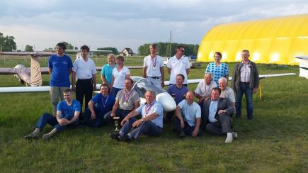 Барнаулец Виталий Кожемяцкий – серебряный призёр чемпионата Сибири в стандартном классе планеров.