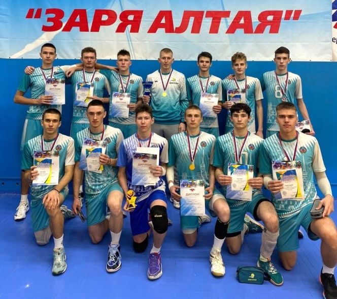 Команда СШОР "Заря Алтая" - победитель первенства края среди юношей U19 