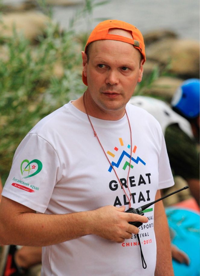 Президенту Федерации рафтинга и гребного слалома Алтайского края Антону Сергееву - 50 лет!