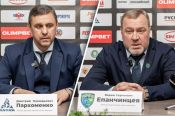 Пресс-конференция главных тренеров после матча "регулярки" ВХЛ "Динамо-Алтай" - "Югра" 
