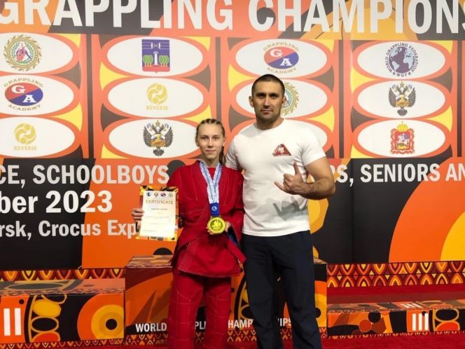 Русалина Дерябина – победительница первенства мира по грэпплингу-ги