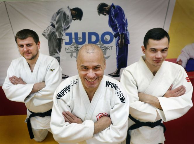 Тренеры КСШОР (слева направо) Артём Павлов, Игорь Вотяков и Михаил Платонов. Фото: Евгений Налимов