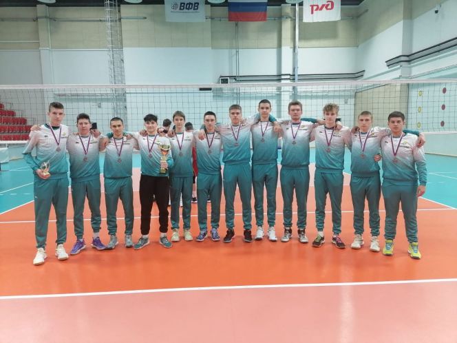 Волейболисты Алтайского края – бронзовые призёры первенства Сибири среди юношей до 18 лет