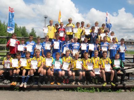 Юные футболисты из Рубцовска стали победителями краевого финала турнира «Кожаный мяч» в средней возрастной группе.