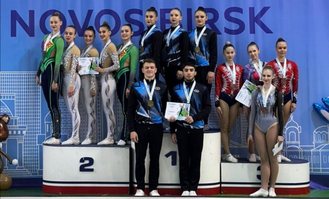 Медали под занавес года. Спортсмены региона - победители и призёры Всероссийского турнира «Аэробика Сибири» 