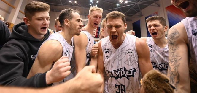 "Челбаскет" преподнес главную сенсацию первого круга Суперлиги, обыграв "Химки". Фото: сайт РФБ