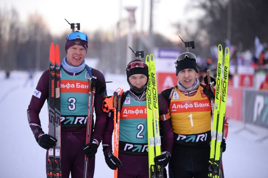 Кирилл Бажин, Даниил Серохвостов и Эдуард Латыпов. Фото: СБР 