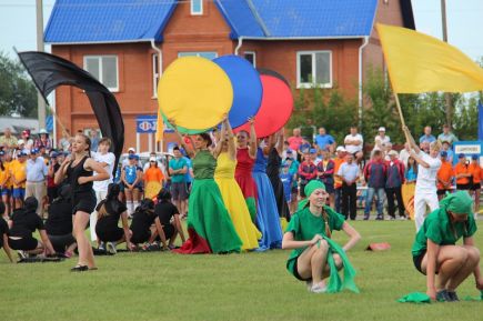 Большая спортивная семья