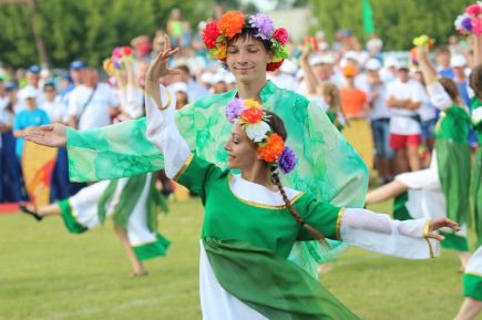 Большая спортивная семья