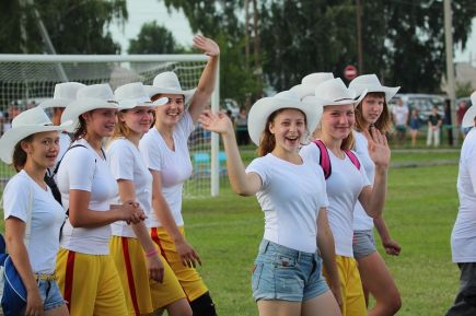 Большая спортивная семья