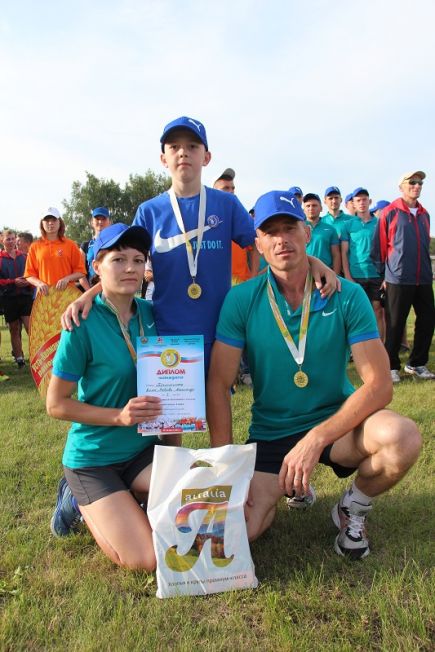 Большая спортивная семья