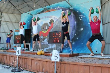 Большая спортивная семья