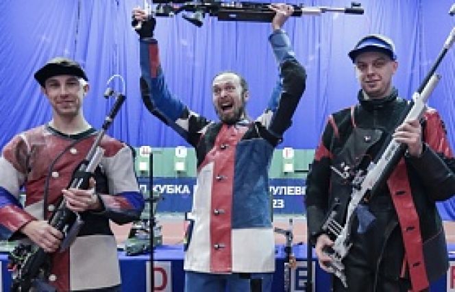 Сергей Каменский - победитель финала Кубка России по стрельбе из пневматического оружия 