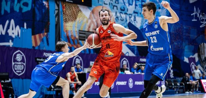 Фрагмент матча "Зенит-2" - "Темп-СУМЗ". Фото: сайт РФБ