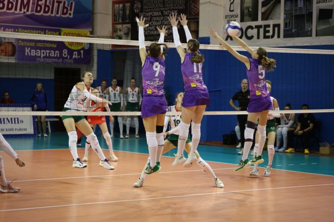 Волейболистки «Алтая-АГАУ» уступили «Локомотиву-Ангаре» из Иркутска – 0:3