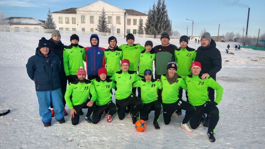 Команда Кытмановского района - финалист футбольного турнира Олимпиады сельских спортсменов Алтая
