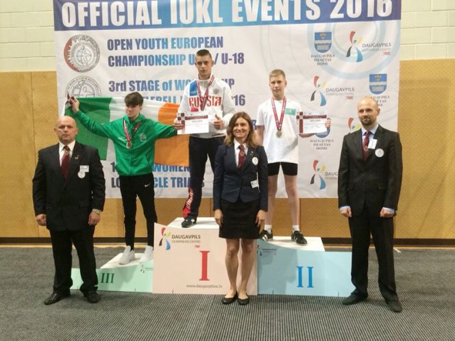 Максим Винтерголлер, Алексей Тепляков и Мария Яковлева – победители юношеского первенства Европы.