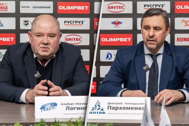«Динамо-Алтай» - «Буран». Пресс-конференция главных тренеров