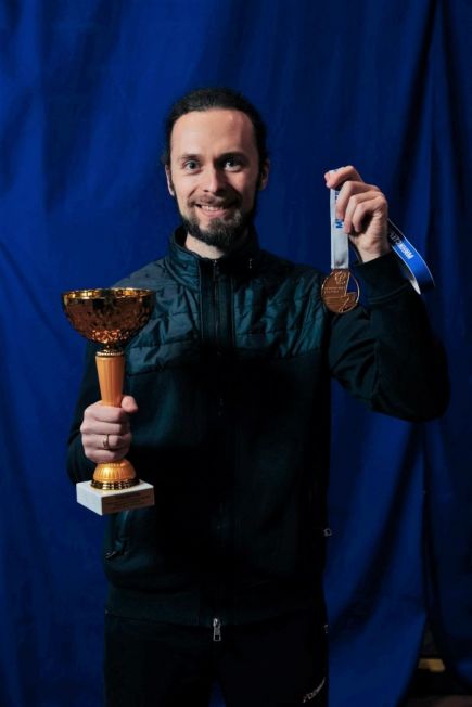 Сергей Каменский - чемпион России-2023 в стрельбе из пневматического оружия. Фото: Стрелковый союз России