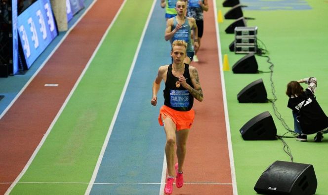 Победный бег Савелия Савлукова. Фото: Информационный портал Свердловской области 