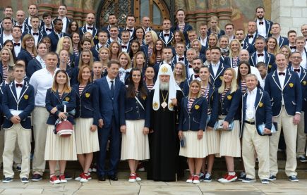 Исинбаева плакала, провожая олимпийцев