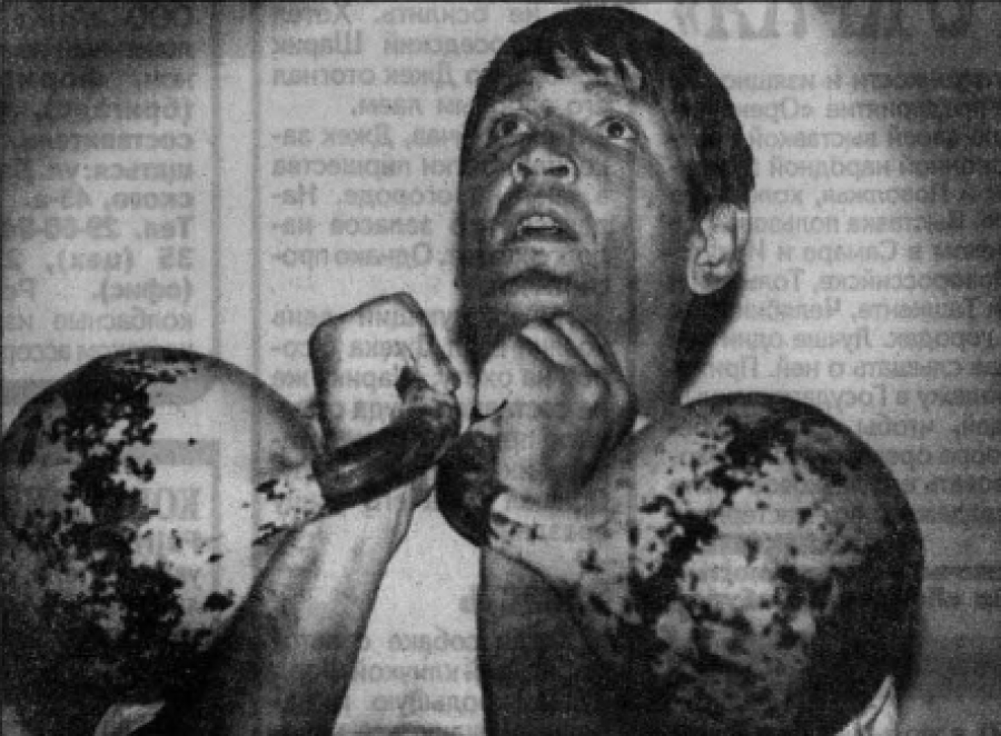 Лидер солонешенских гиревиков Григорий Свиридов. Фото: Евгений Налимов/"Алтайская правда"