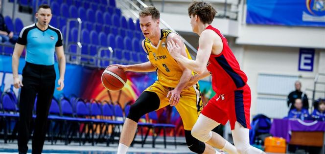 Курские "Русичи" в матче с ЦСКА-2 одержали первую победу в сезоне. Фото: сайт РФБ